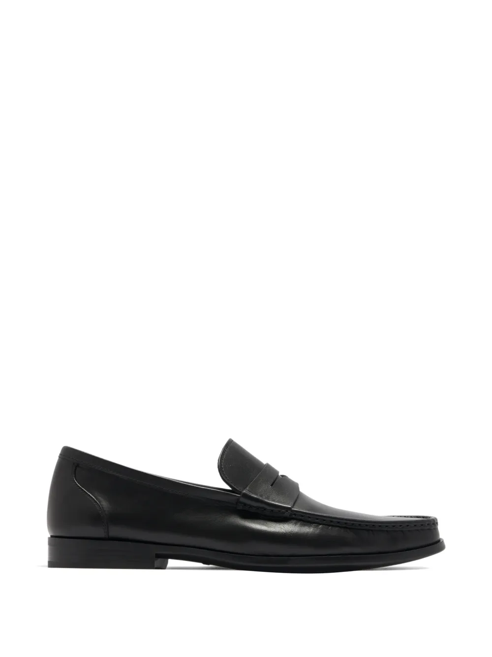Magnanni penny-slot square-toe loafers - Nero