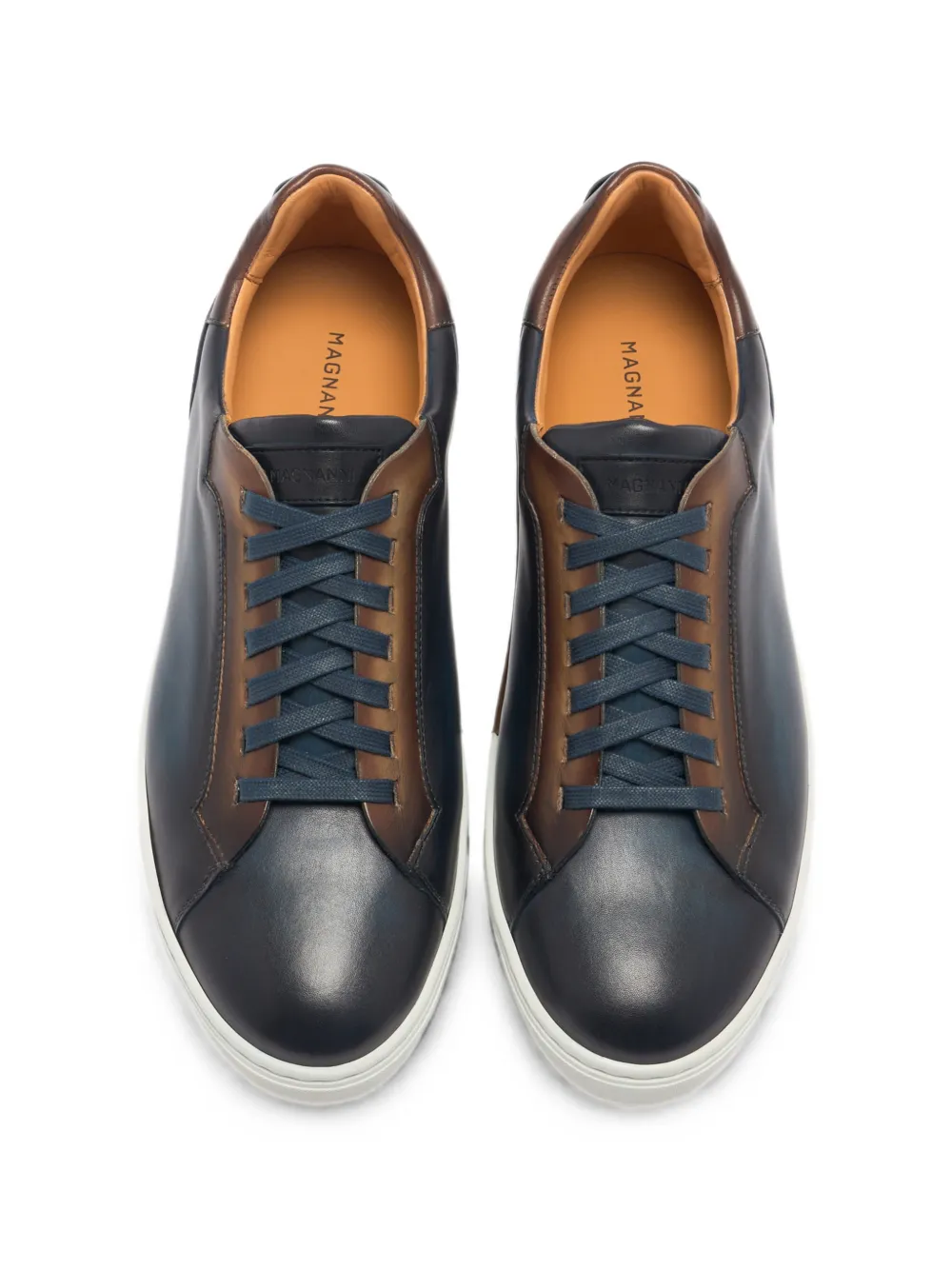 Magnanni leather sneakers Blauw
