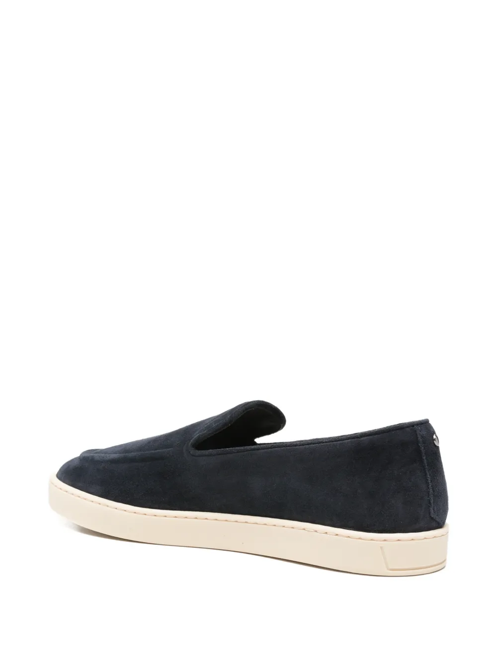 Canali suede loafers Blauw