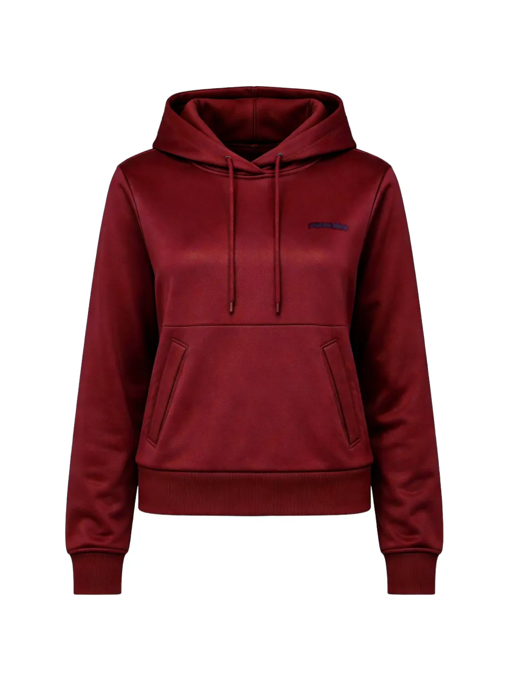Calvin Klein drawstring-detail hoodie - Rosso