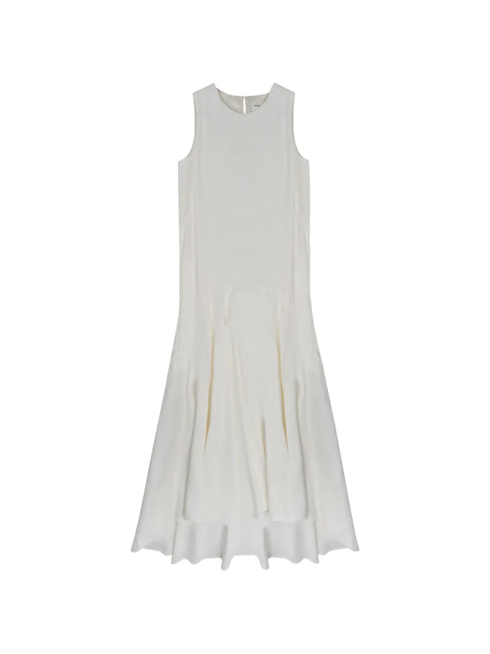 Parah sleeveless flared-skirt maxi dress