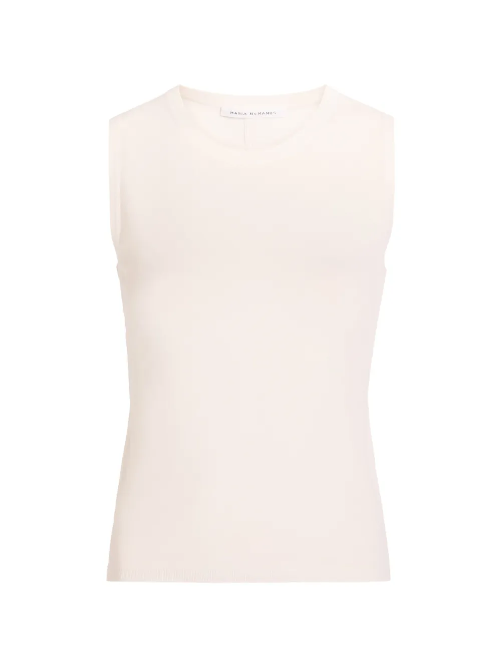 Maria McManus button-back sleeveless tank top - Toni neutri