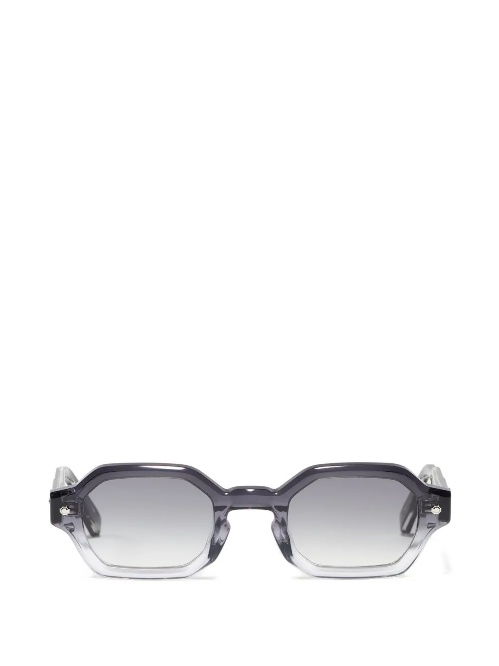 John Dalia Project 05 geometric-frame sunglasses - Grau