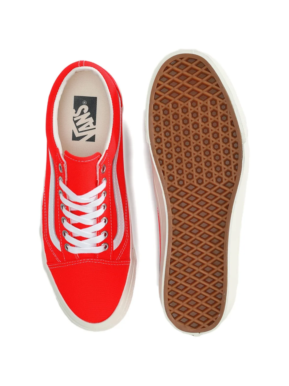 Vans Old Skool lace-up sneakers Rood