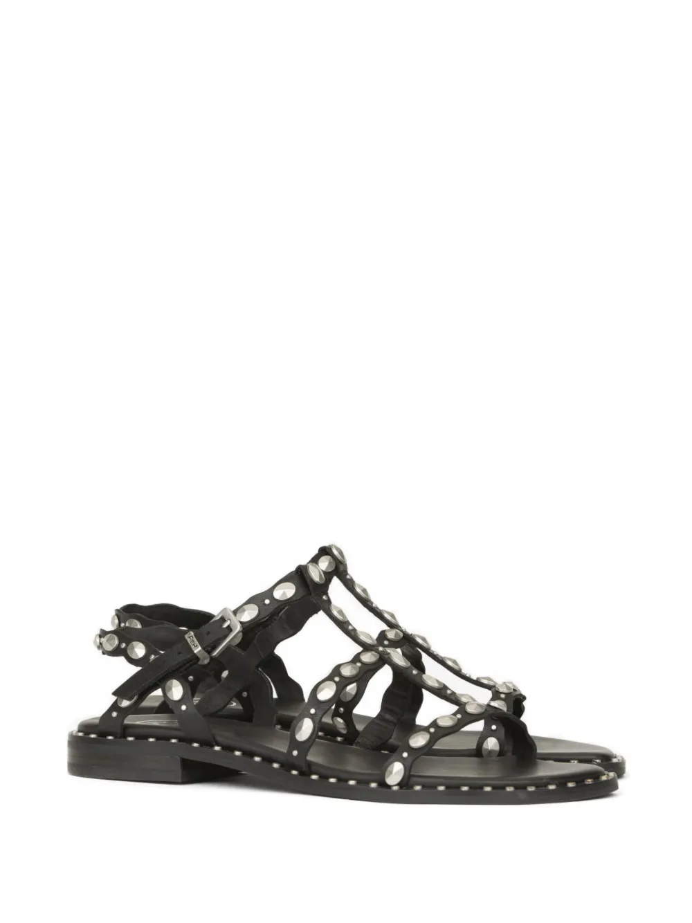 Ash Sandalen met studs Zwart