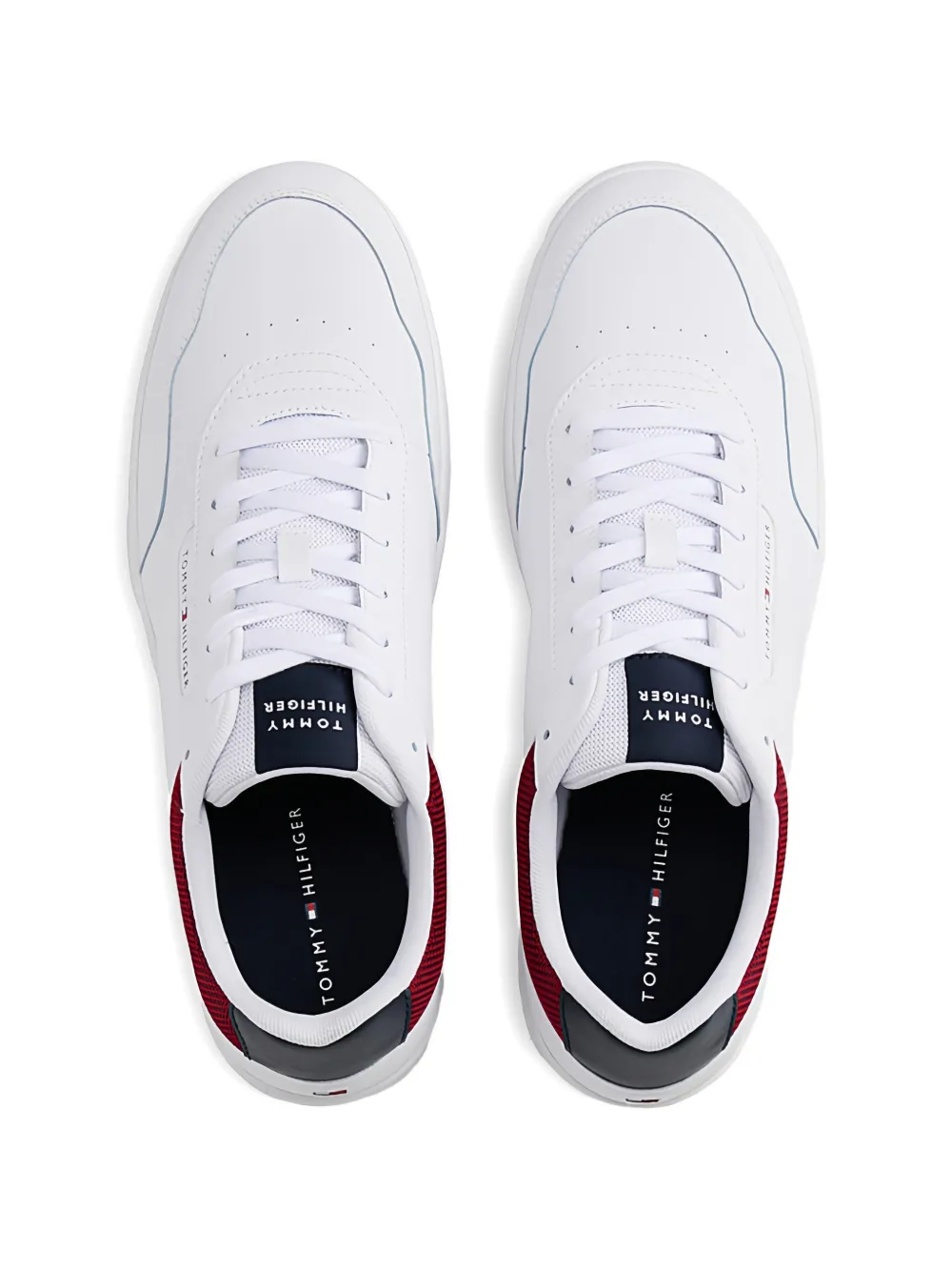 Tommy Hilfiger panelled sneakers Wit