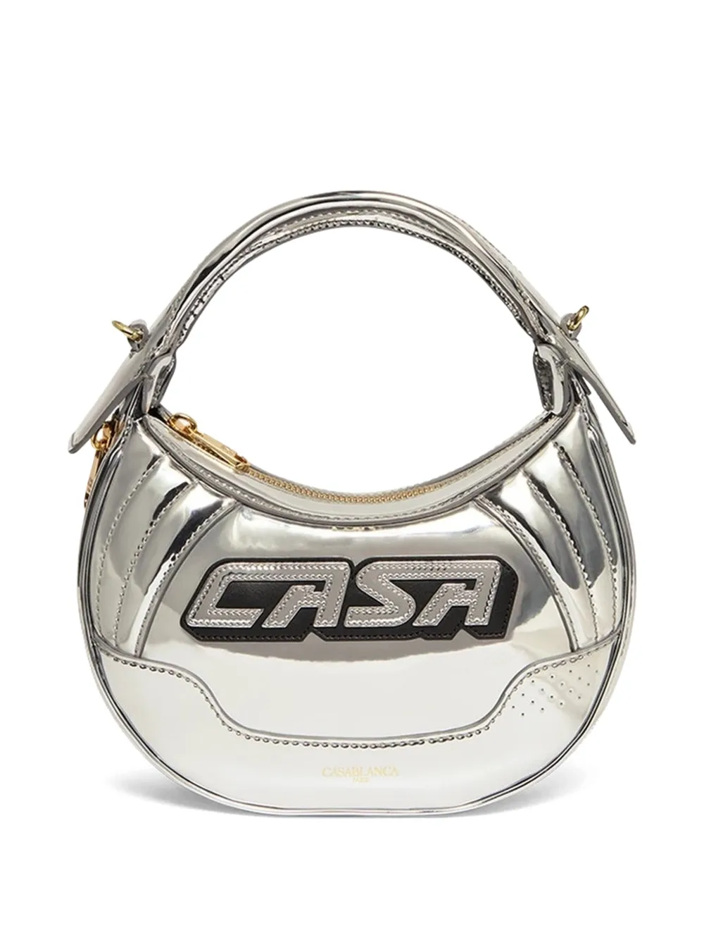 Casablanca Biker tas Zilver