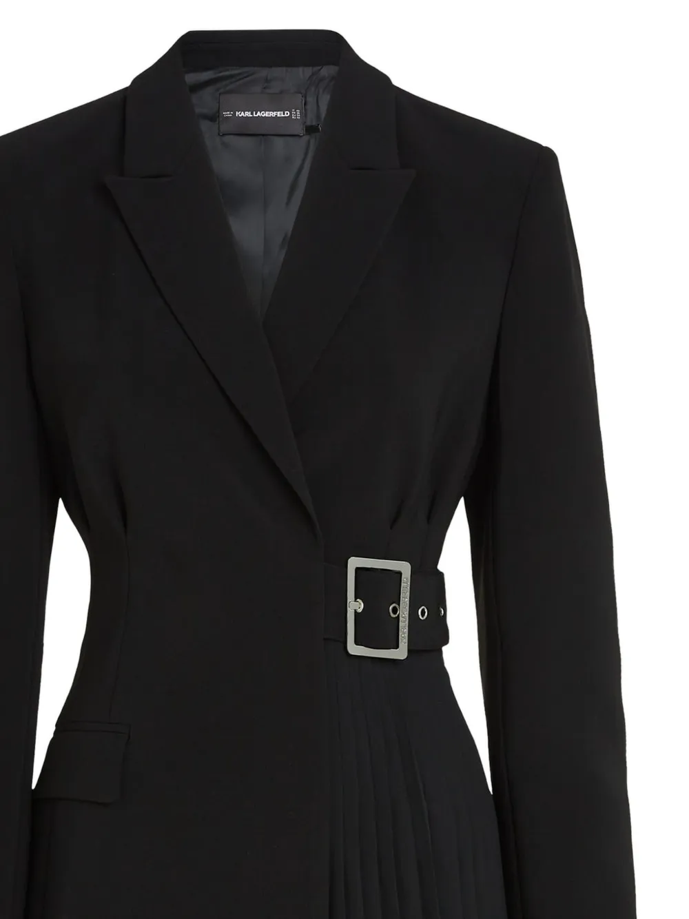 Karl Lagerfeld Getailleerde blazer mini-jurk Zwart