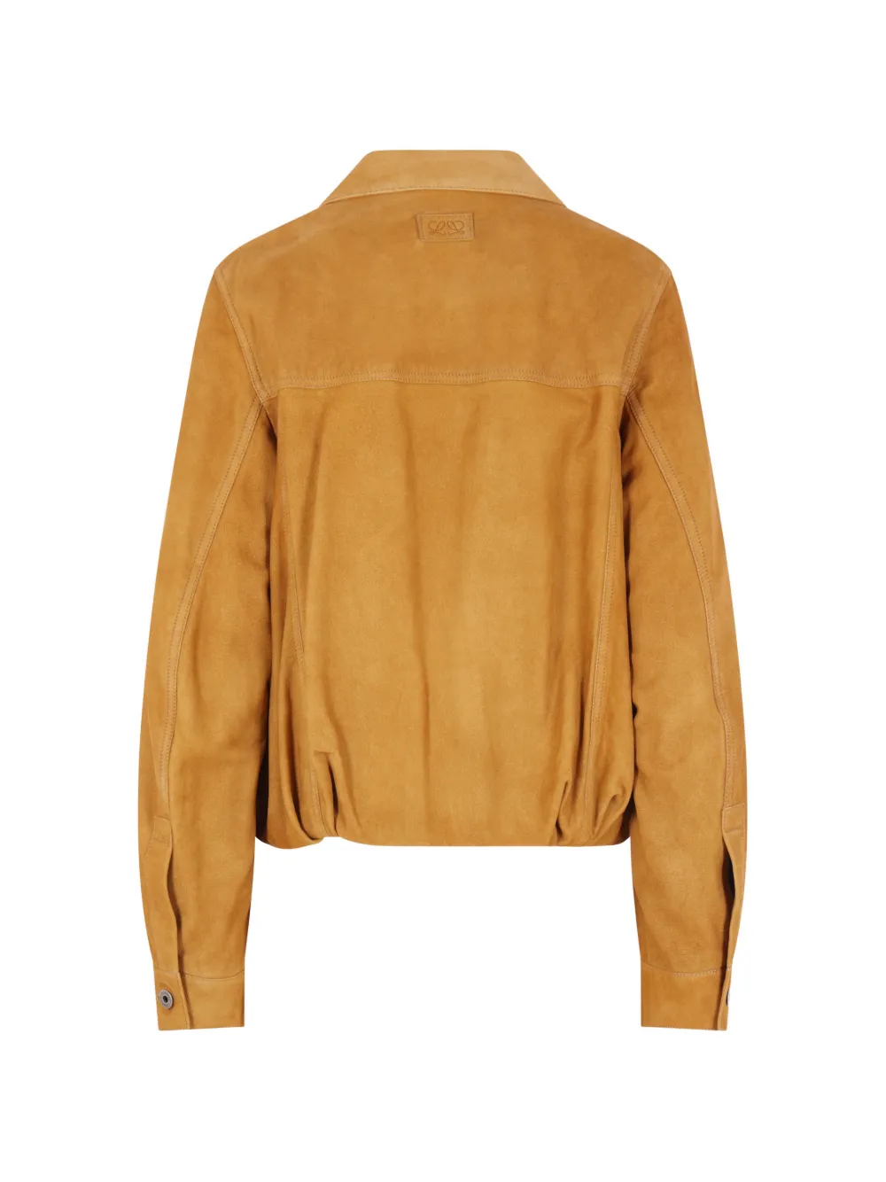 LOEWE Suède jack met Anagram-patch Beige