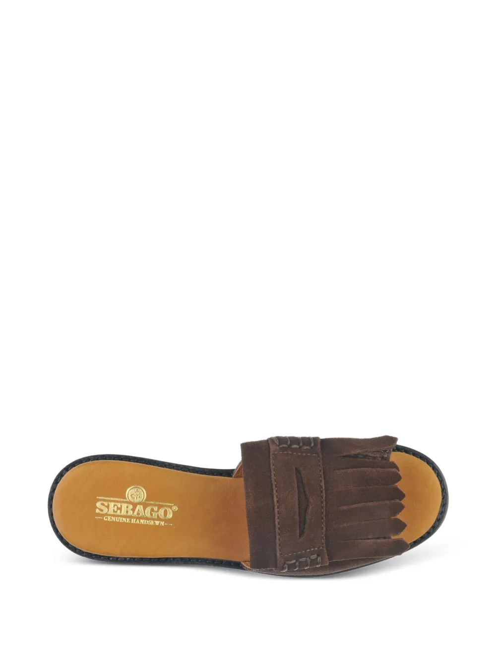 Sebago fringe-detail penny-slot sandals Bruin