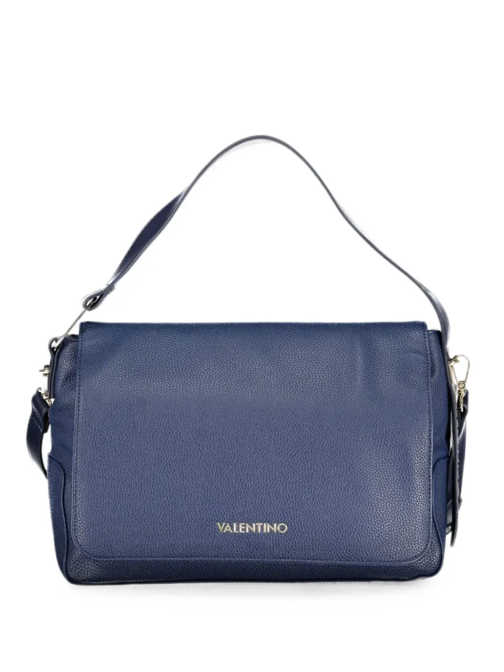 MARIO VALENTINO Peonies Re pebbled logo-lettering cross body bag