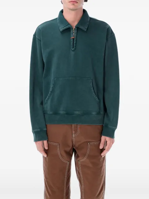 Vans x Julian Klincewicz quarter-zip pouch-pocket sweatshirt 