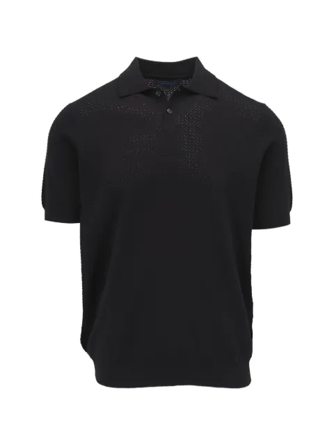 Pya short-sleeve knit polo shirt