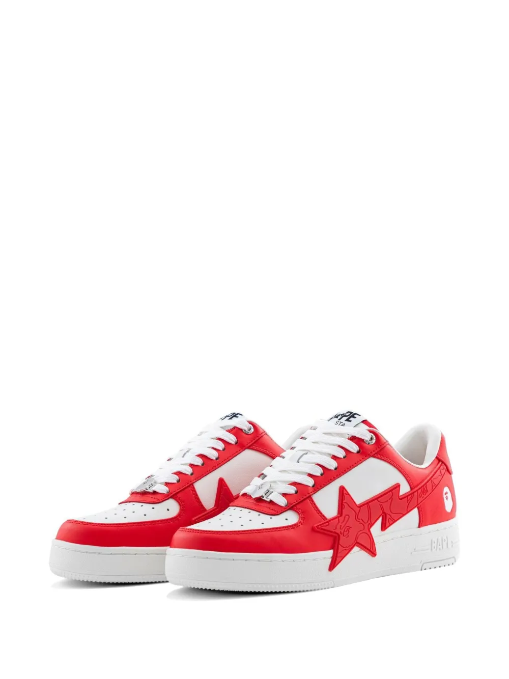 A BATHING APE Bape Sta sneakers Rood