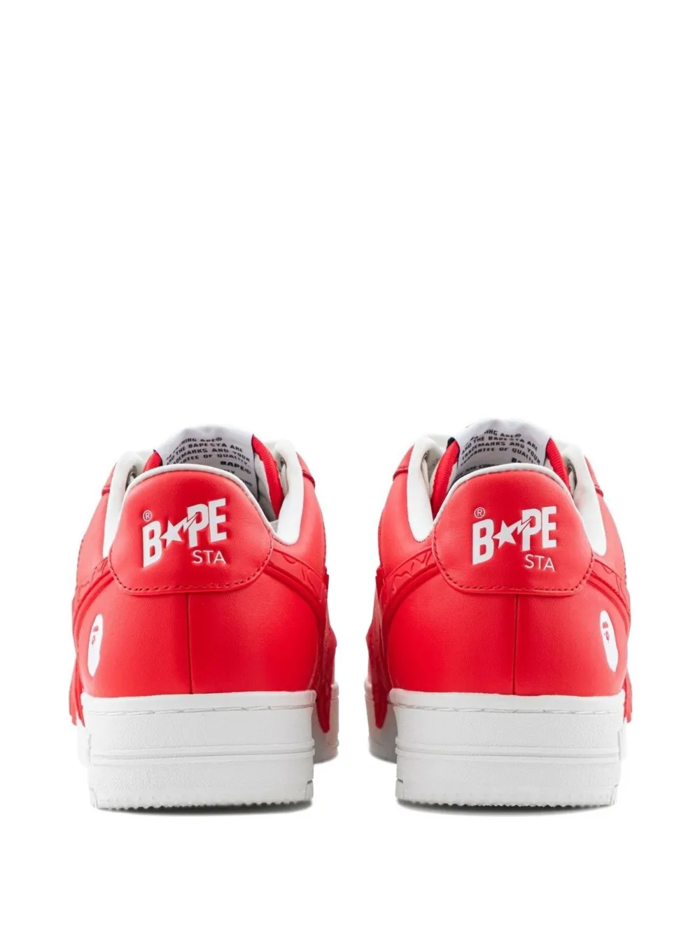 A BATHING APE Bape Sta sneakers Rood