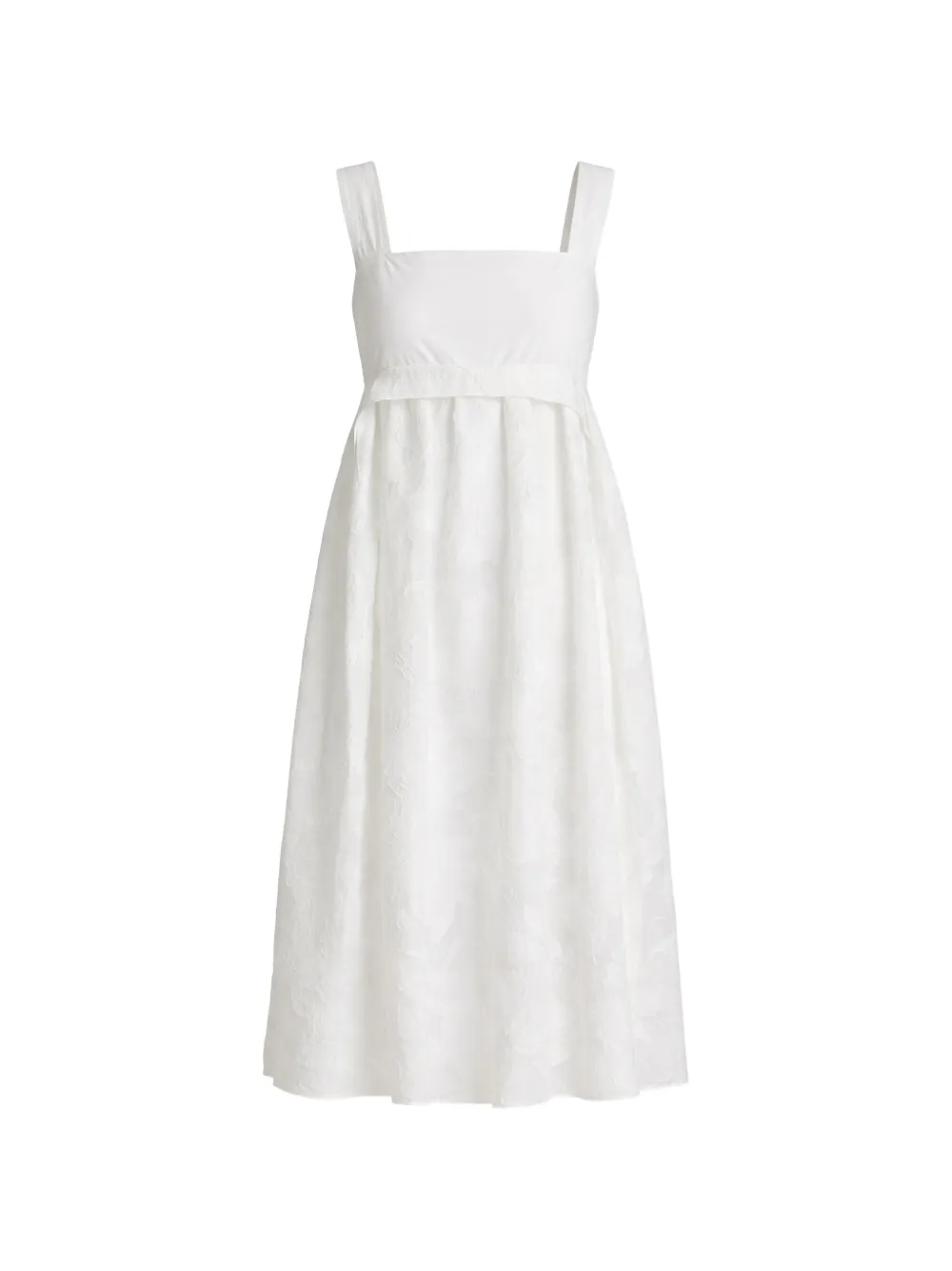 Vince tie-waist dress - White