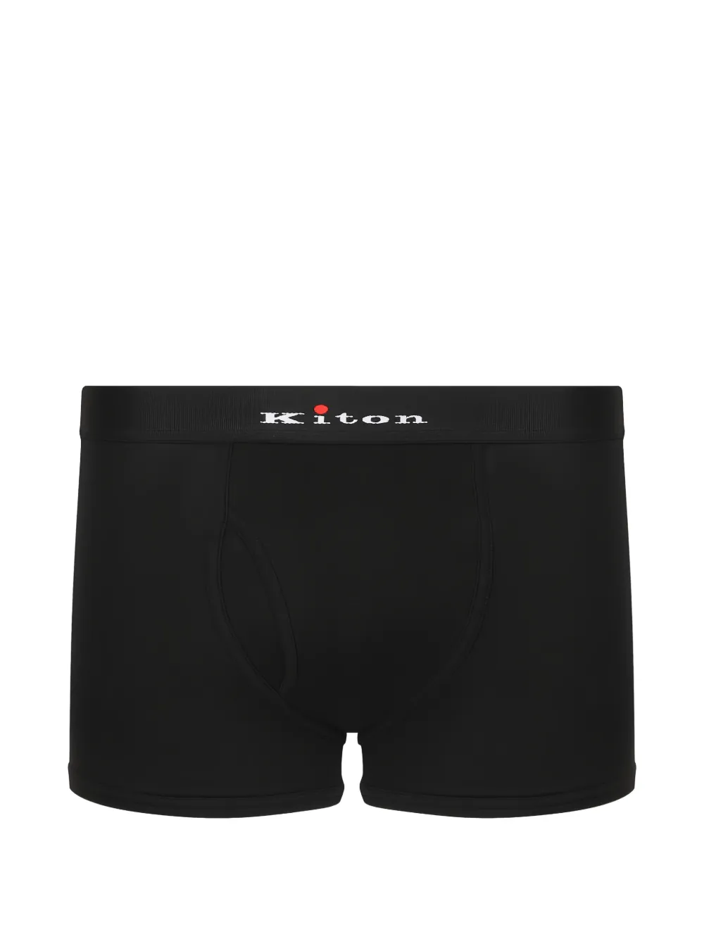 Kiton logo-waistband boxers - Nero