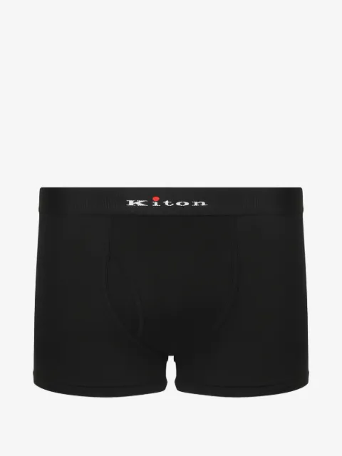Kiton bóxer con logo en la pretina