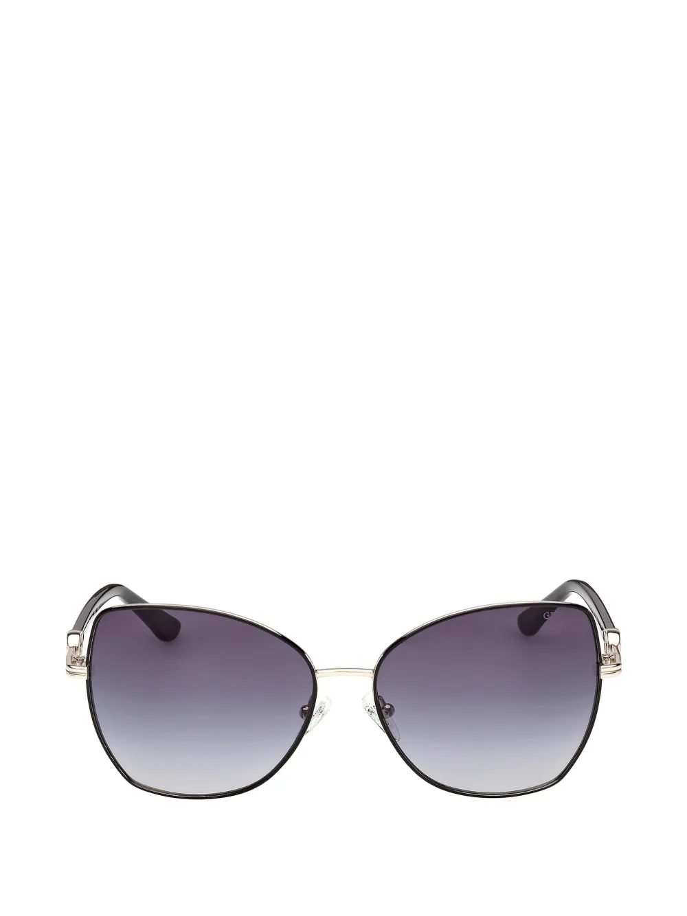 GUESS EYEWEAR butterfly-frame sunglasses - Nero