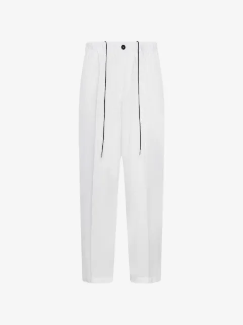 Low Brand pantalones con cordones en la pretina
