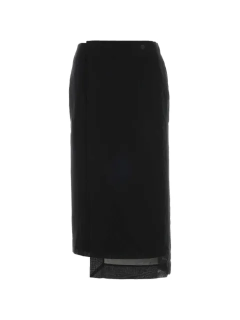 Carven falda midi asimétrica