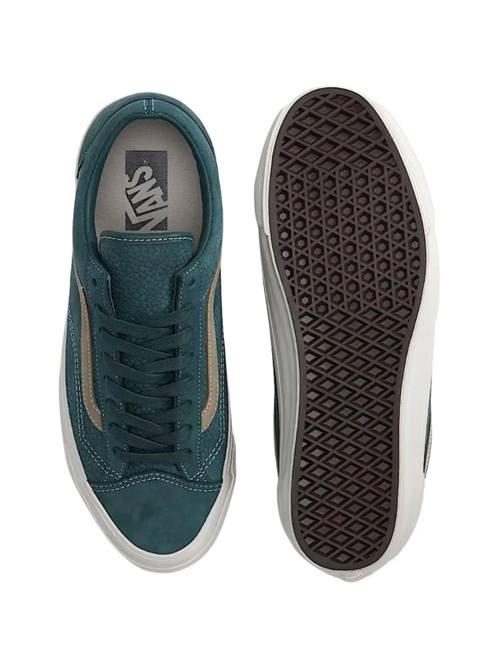 Vans Premium Old Skool pebbled sneakers Blauw