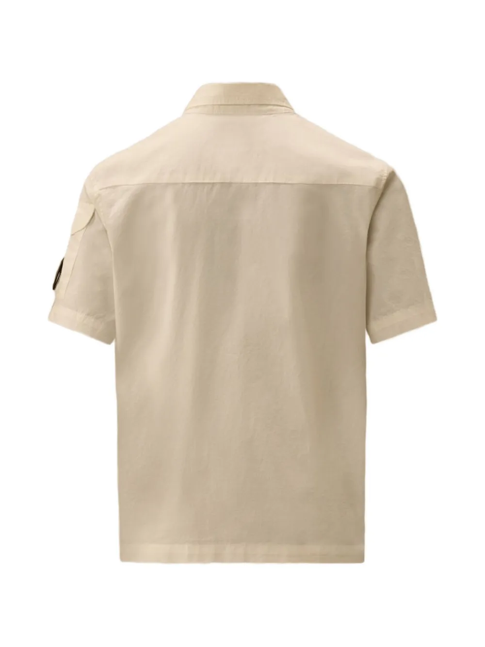 C.P. Company Kids Lens-detail short-sleeve shirt - White