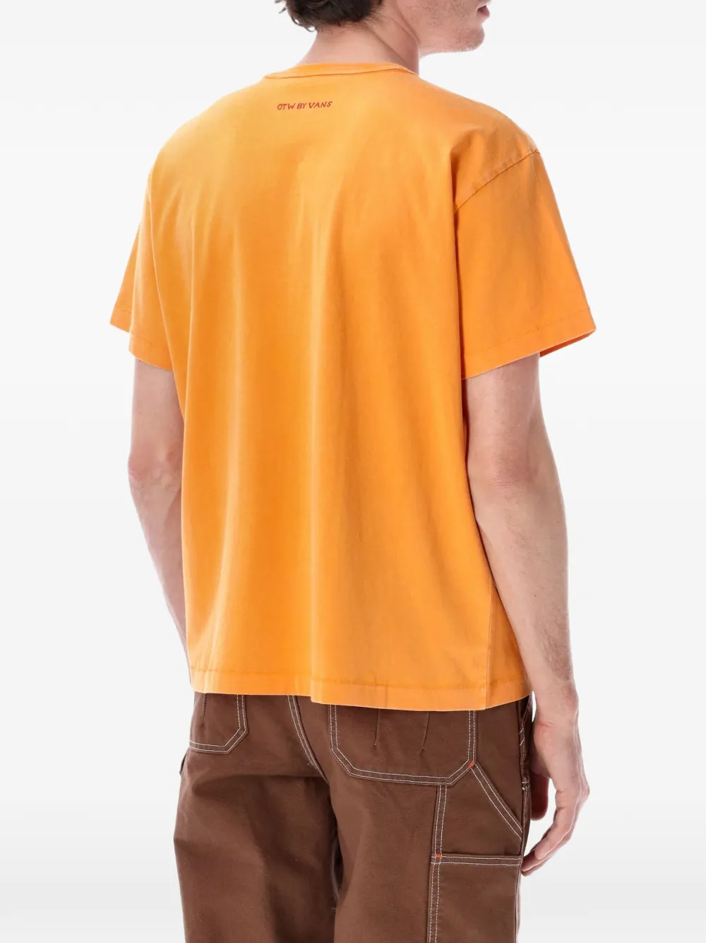 Vans x Julian Klincewicz Joyous Chorus T-shirt met ronde hals Oranje