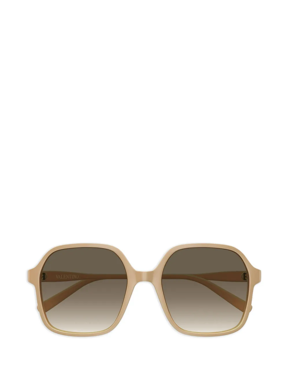 VALENTINO GARAVANI EYEWEAR Occhiali da sole squadrati - Toni neutri