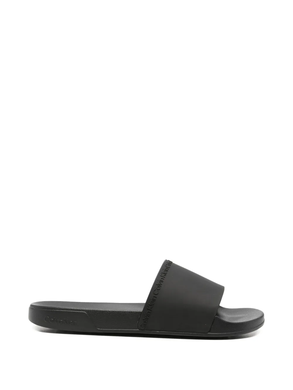 Calvin Klein logo-detail sliders - Black