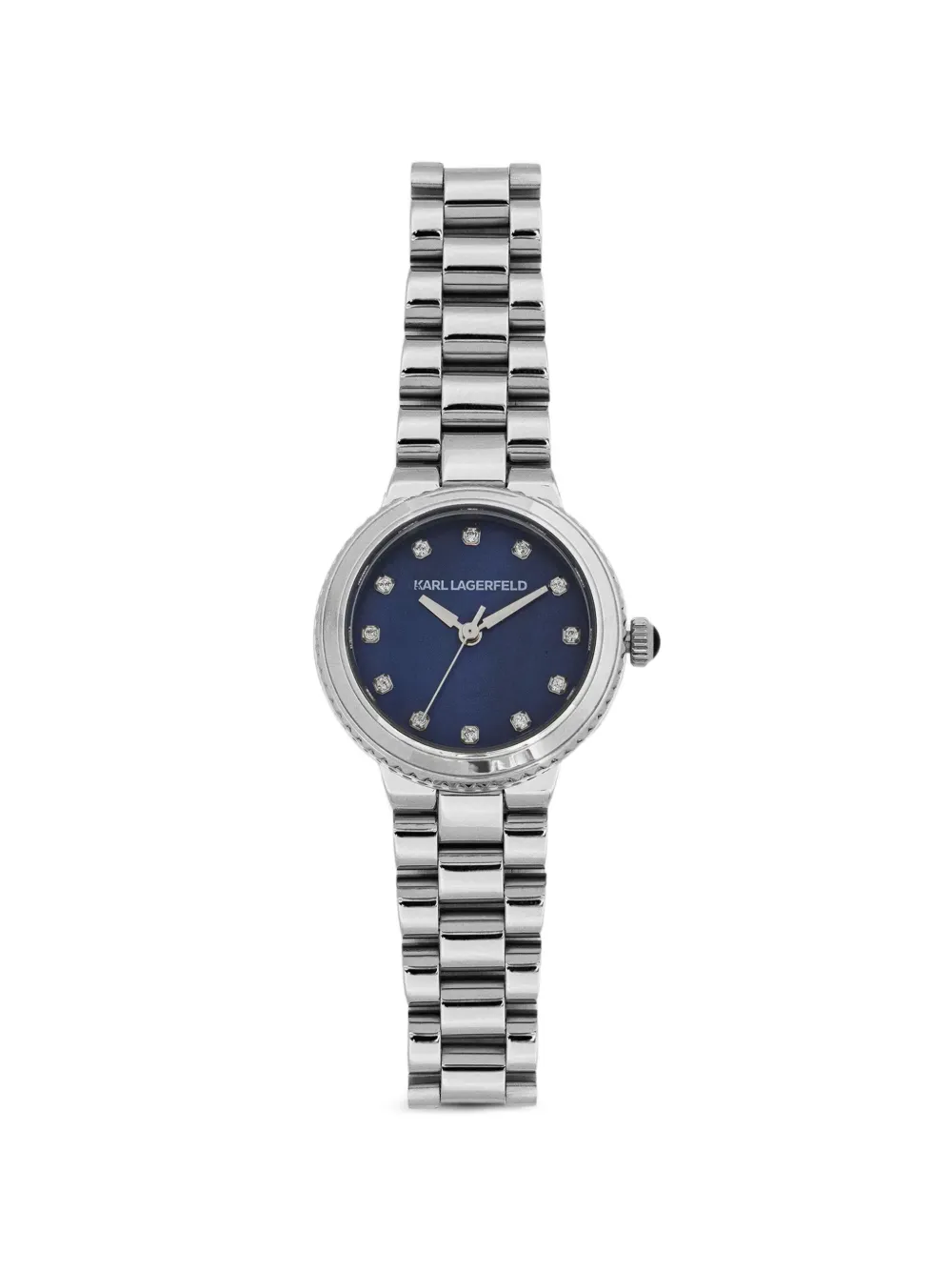 Karl Lagerfeld round-case 26mm watch - Blu