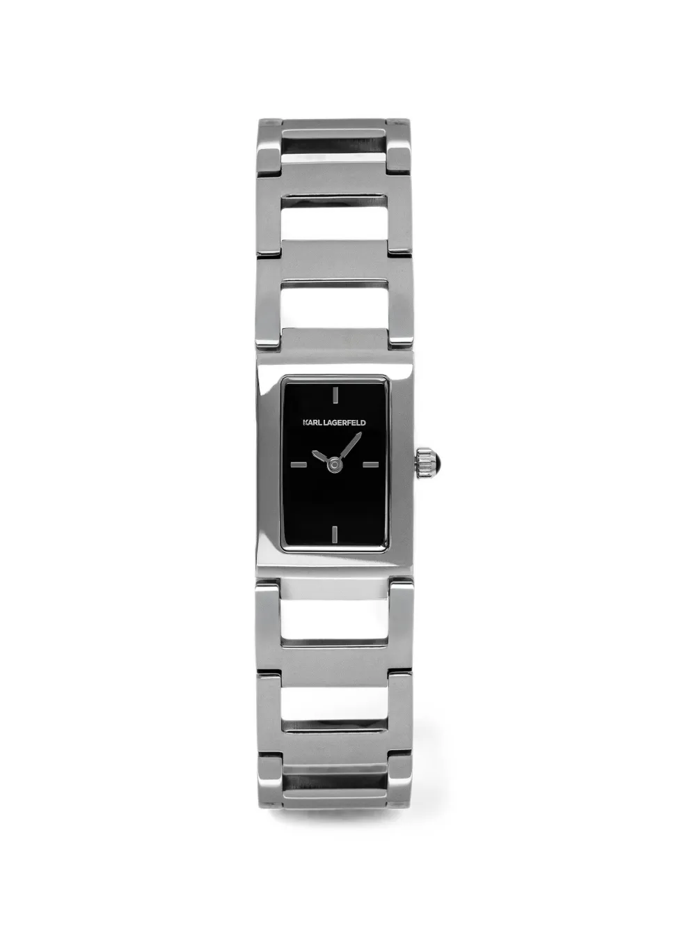 Karl Lagerfeld square-case 21mm watch - Nero