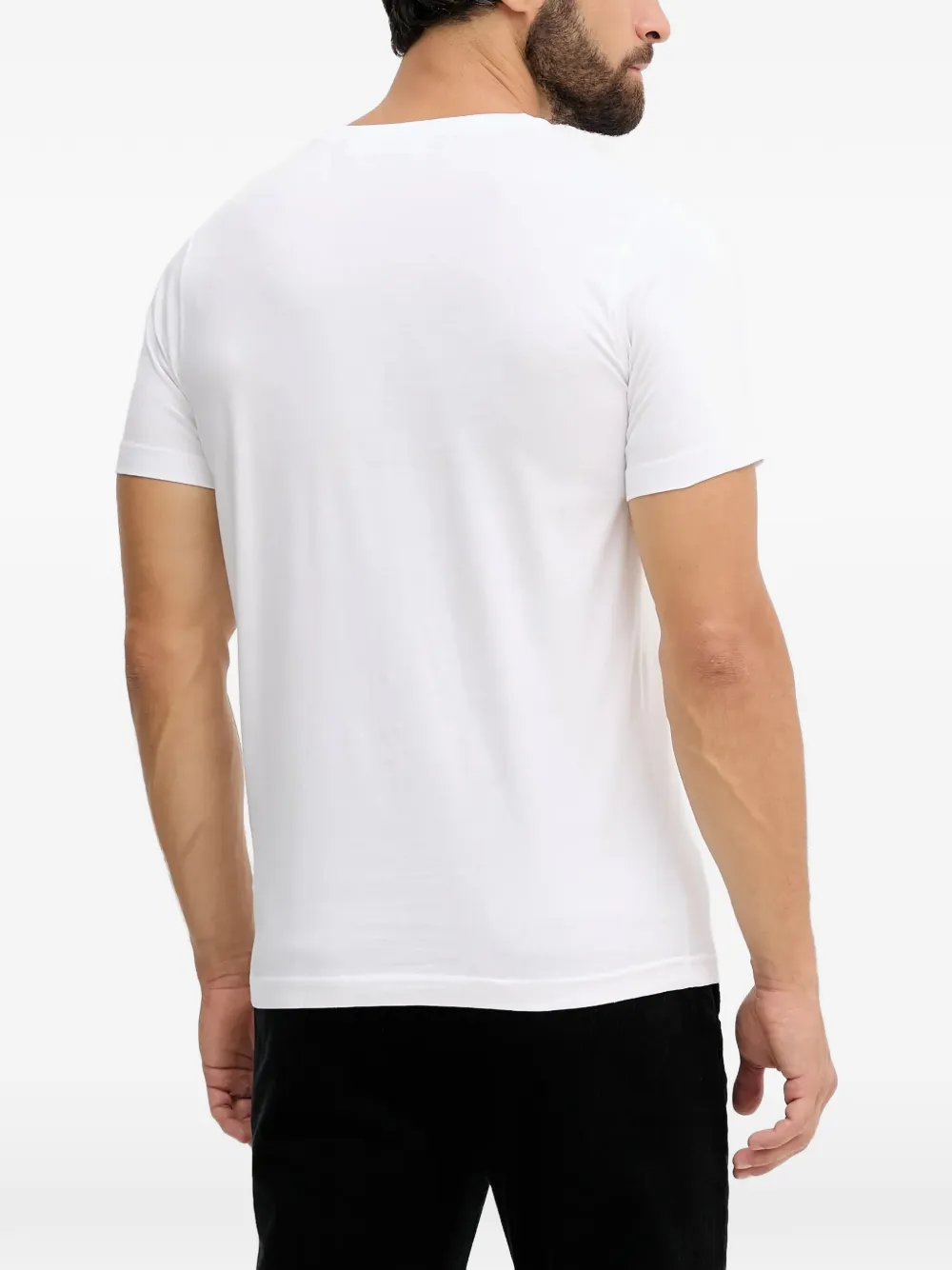 Karl Lagerfeld T-shirt met logoprint met ronde hals Wit