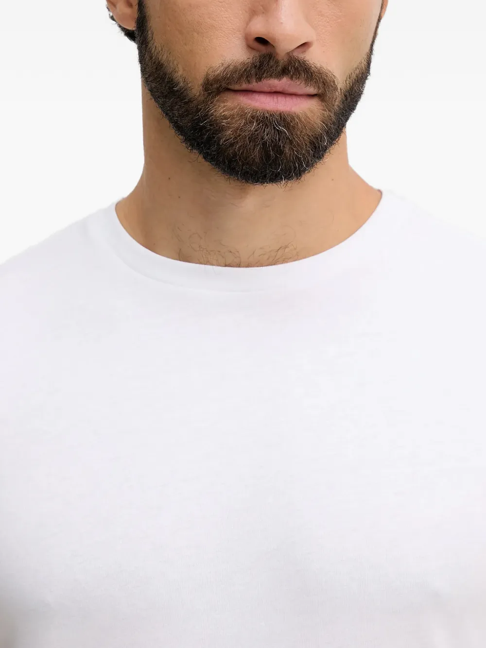 Karl Lagerfeld T-shirt met logoprint met ronde hals Wit