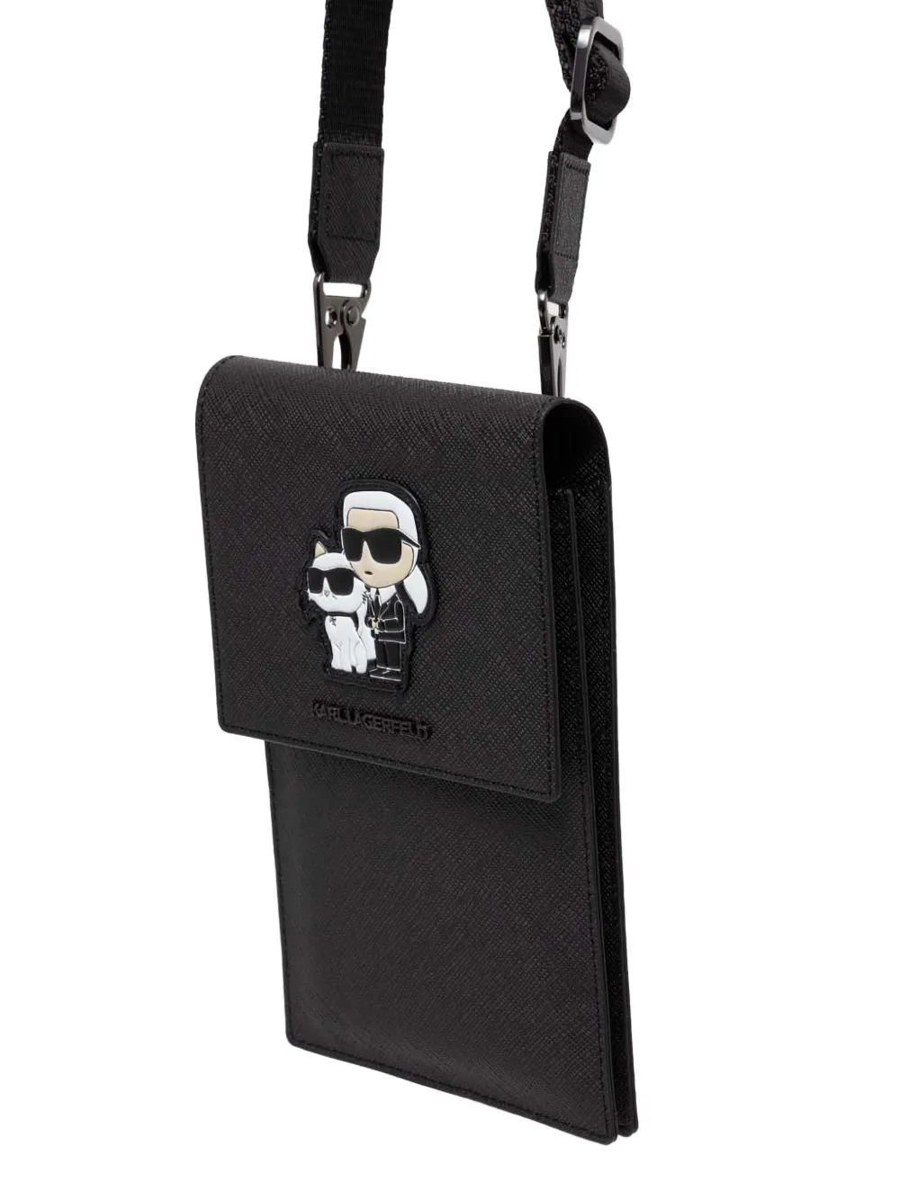 Karl Lagerfeld Ikonik Karl shoulder bag - Nero