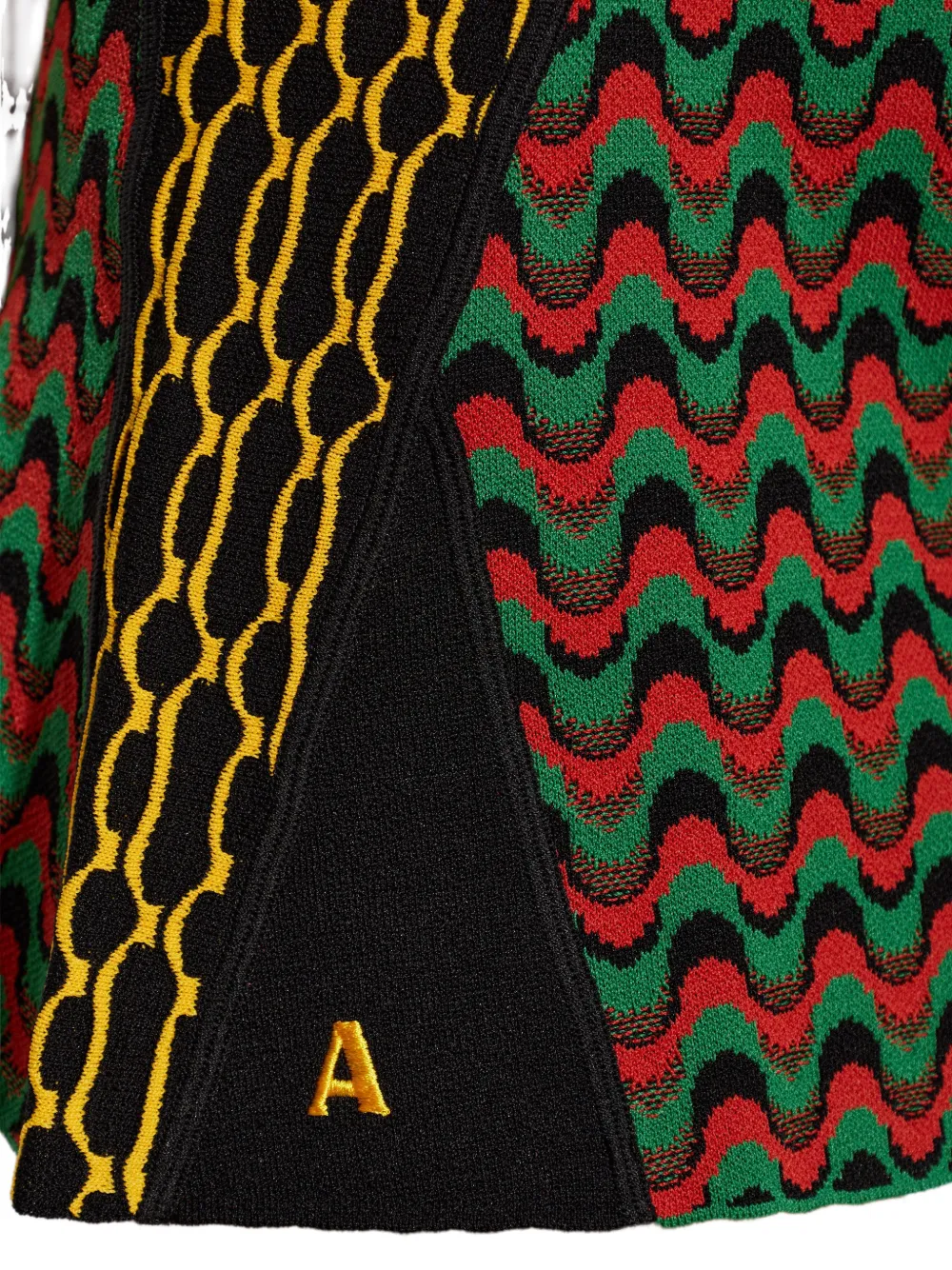 PUMA x Ahluwalia mini-rok met jacquard Groen