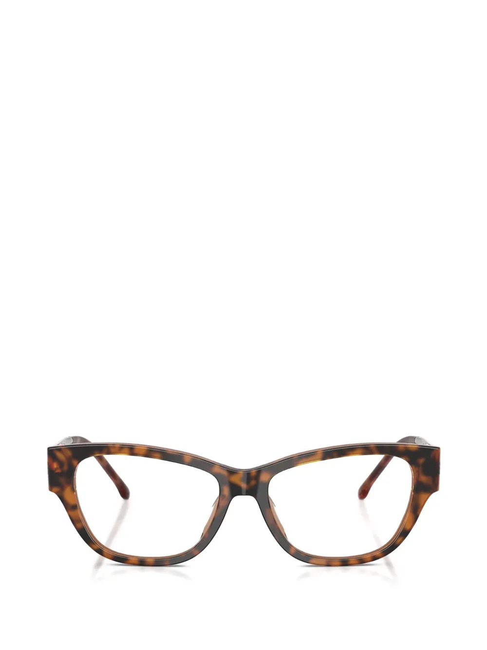 Diesel tortoiseshell-effect cat-eye glasses - Marrone