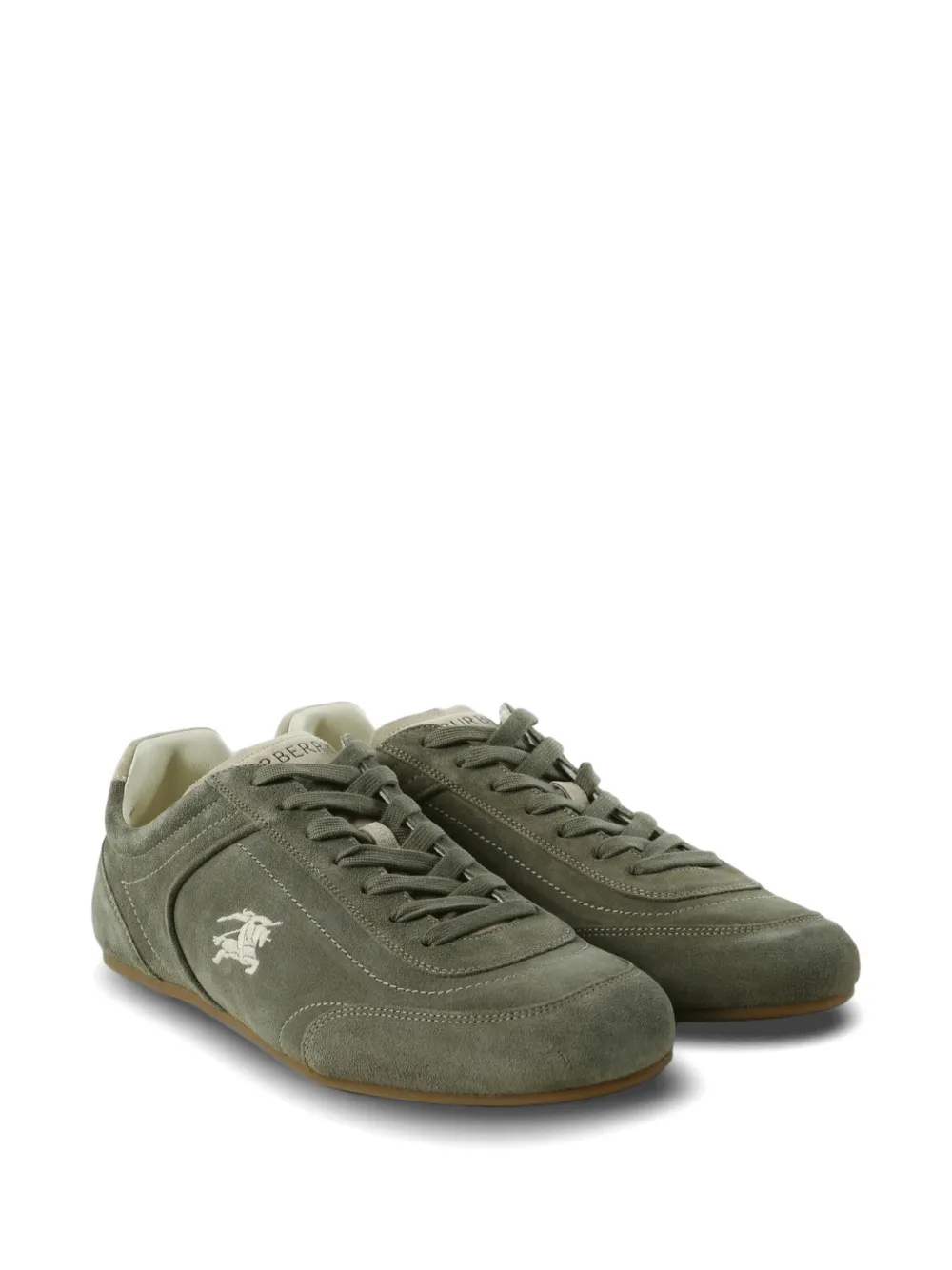 Burberry Knight Runner sneakers met geborduurd logo Groen