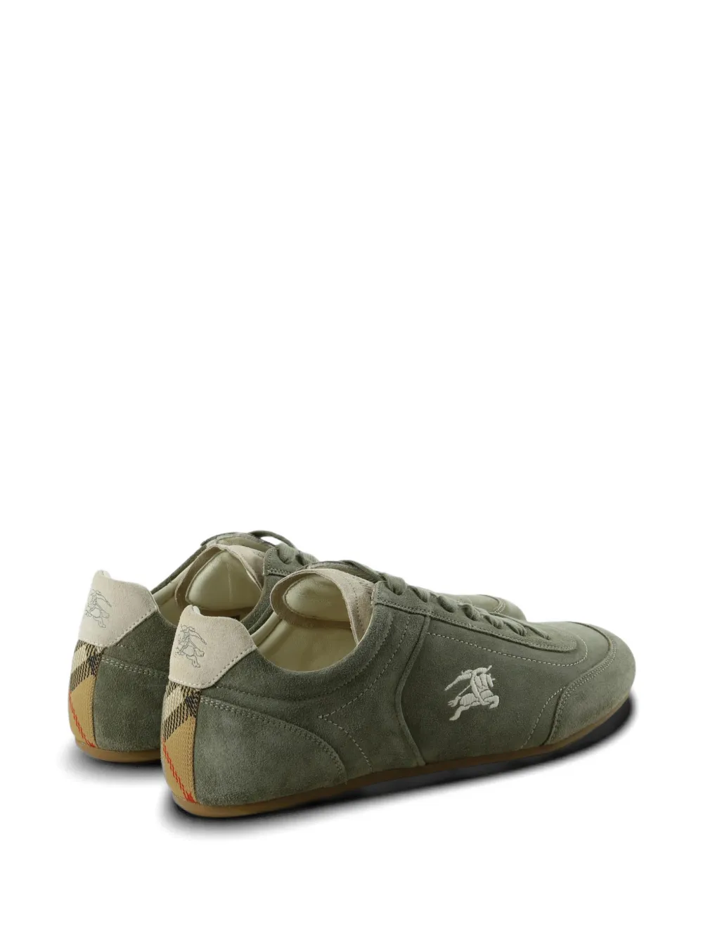 Burberry Knight Runner sneakers met geborduurd logo Groen