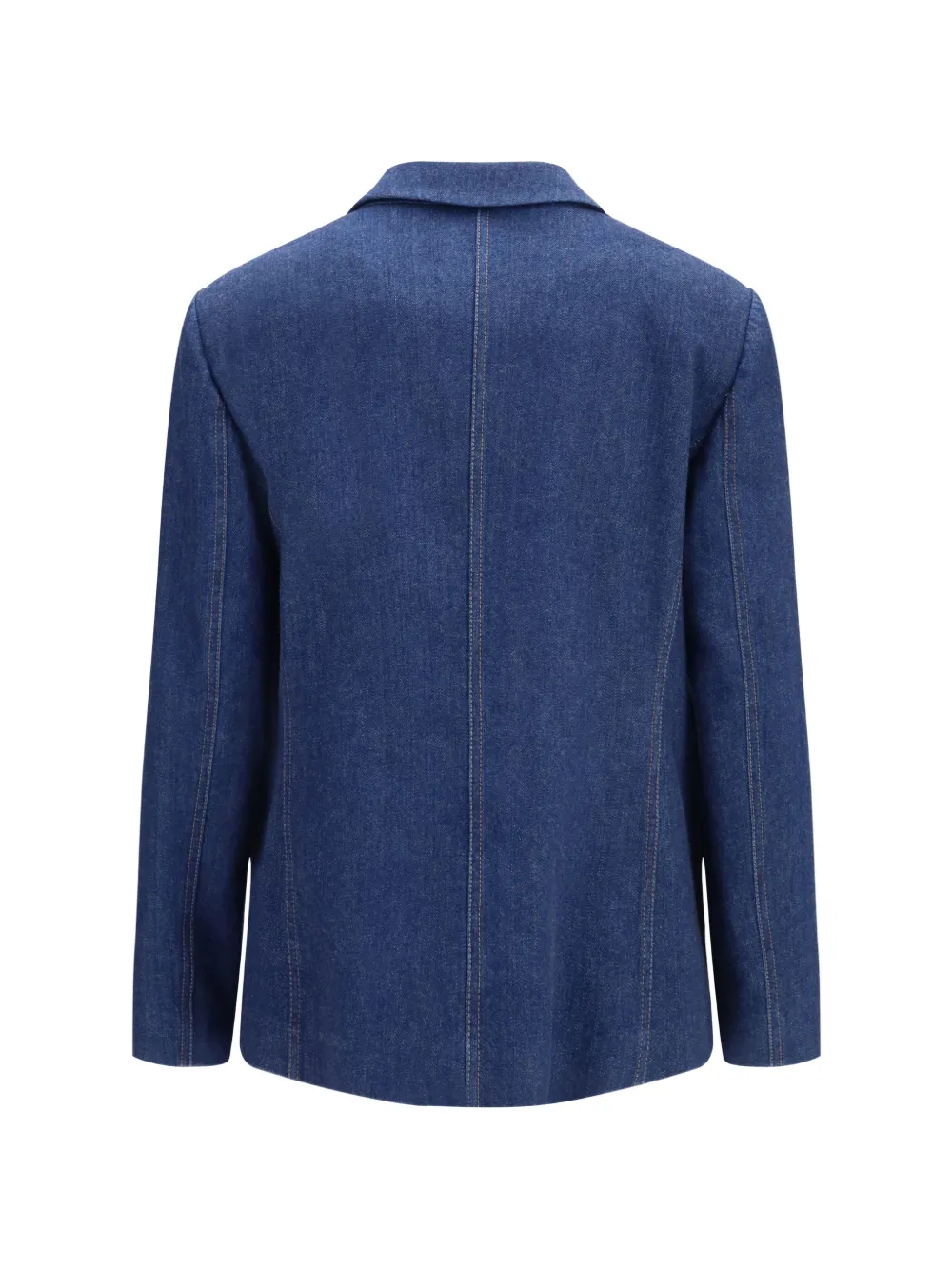 Giorgio Armani Denim blazer Blauw