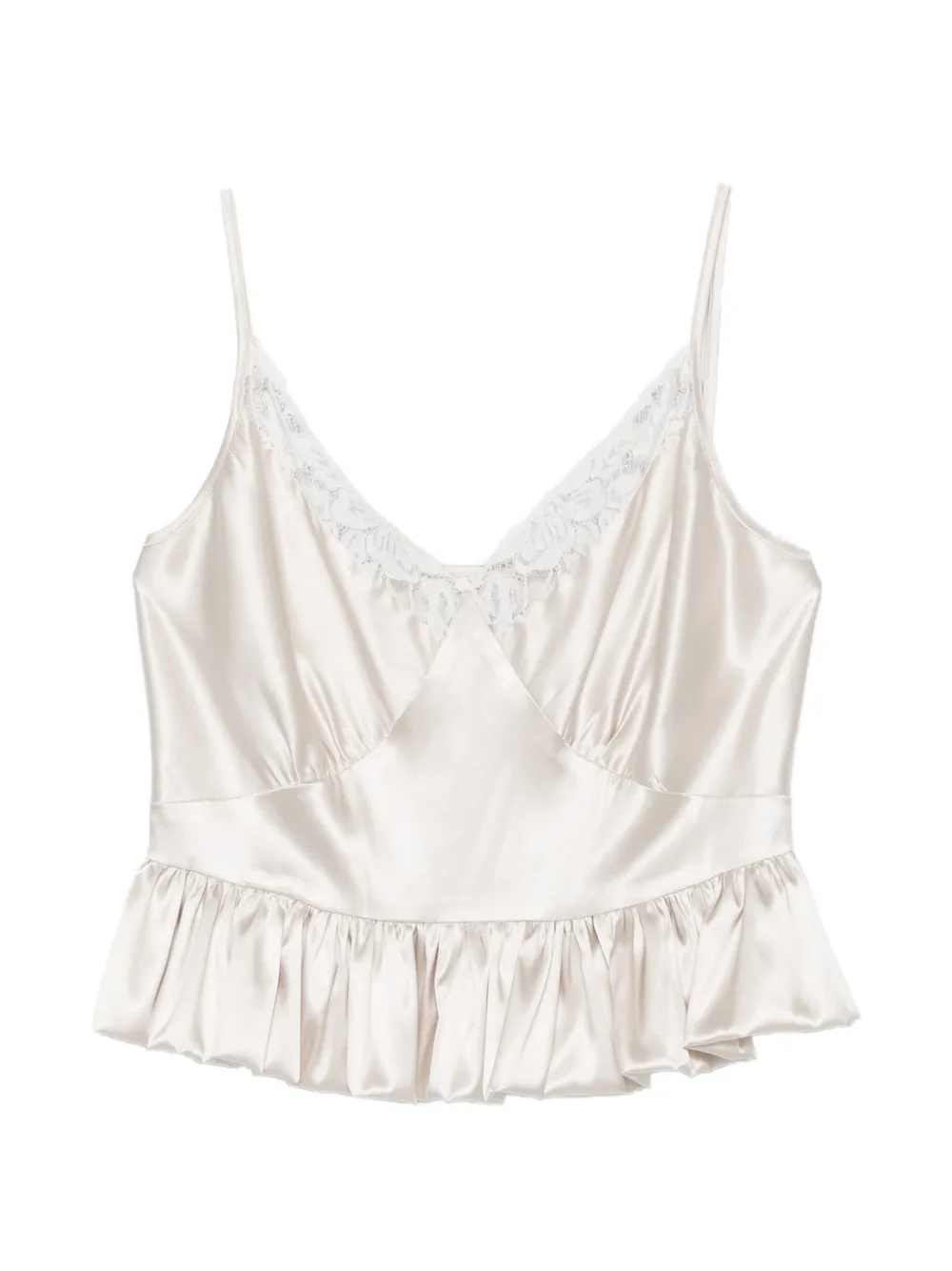 Parlor lace detai blouse - Toni neutri