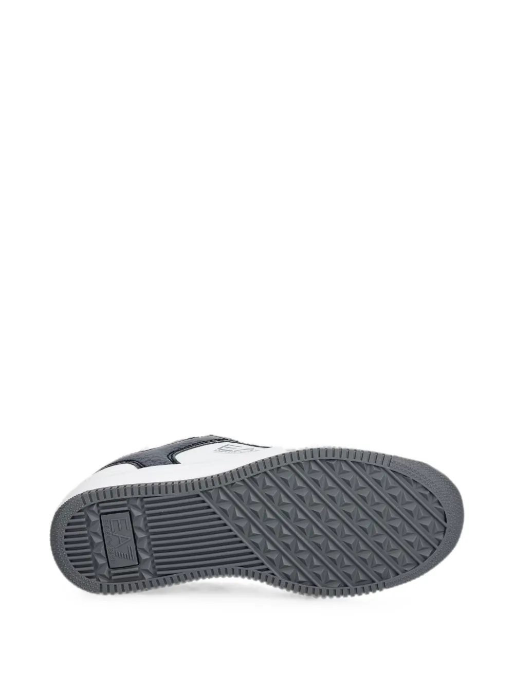 Ea7 Emporio Armani logo-print panelled sneakers Wit