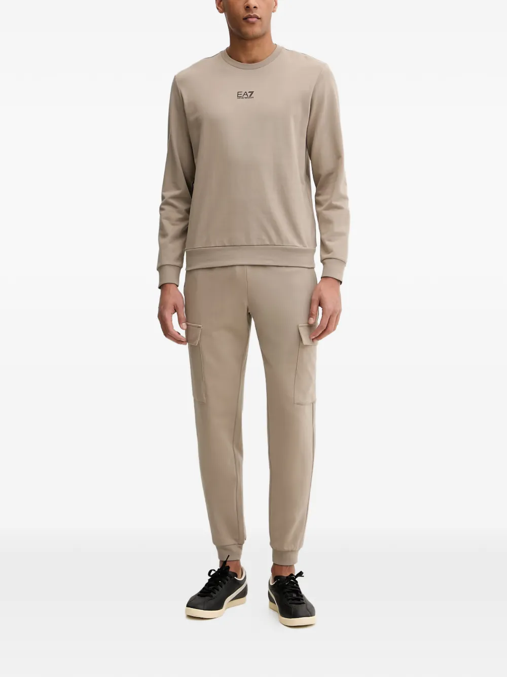 Ea7 Emporio Armani Cargo broek Beige