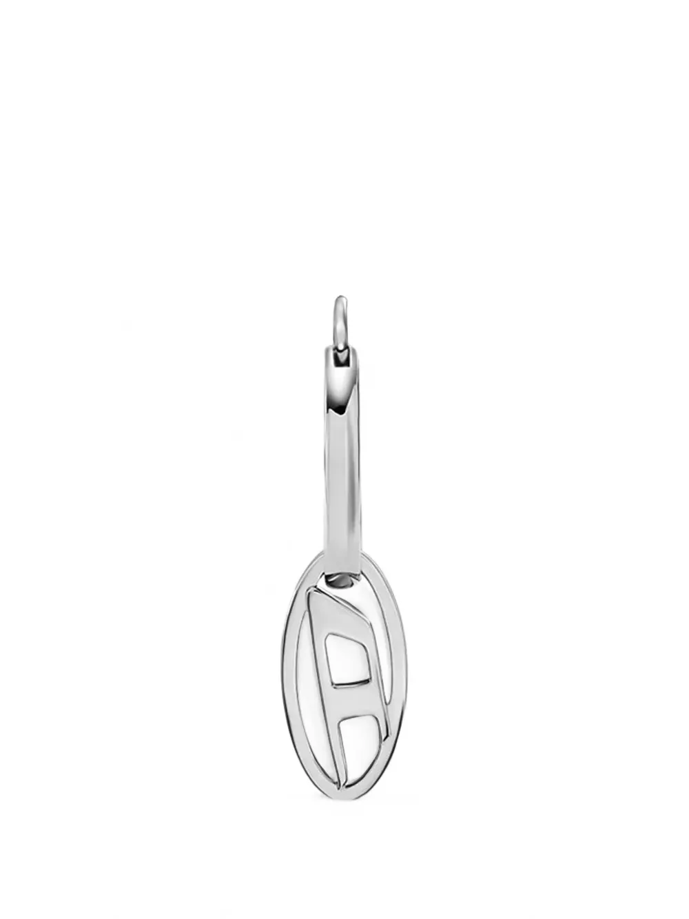 Diesel Oval D hoop earring