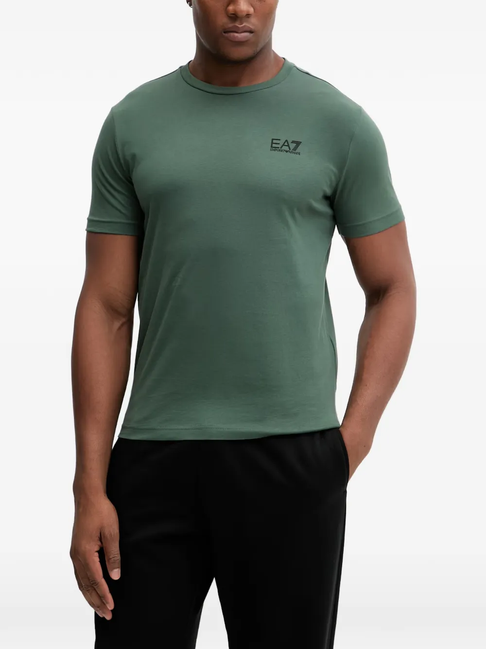Ea7 Emporio Armani T-shirt con stampa - Verde