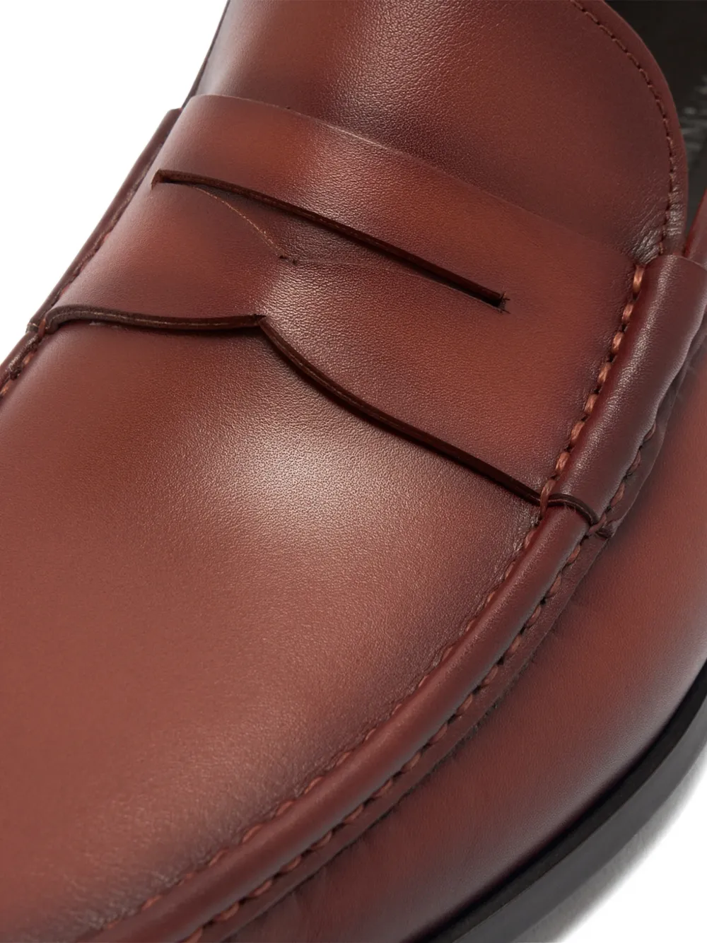 Magnanni leather penny loafers Bruin