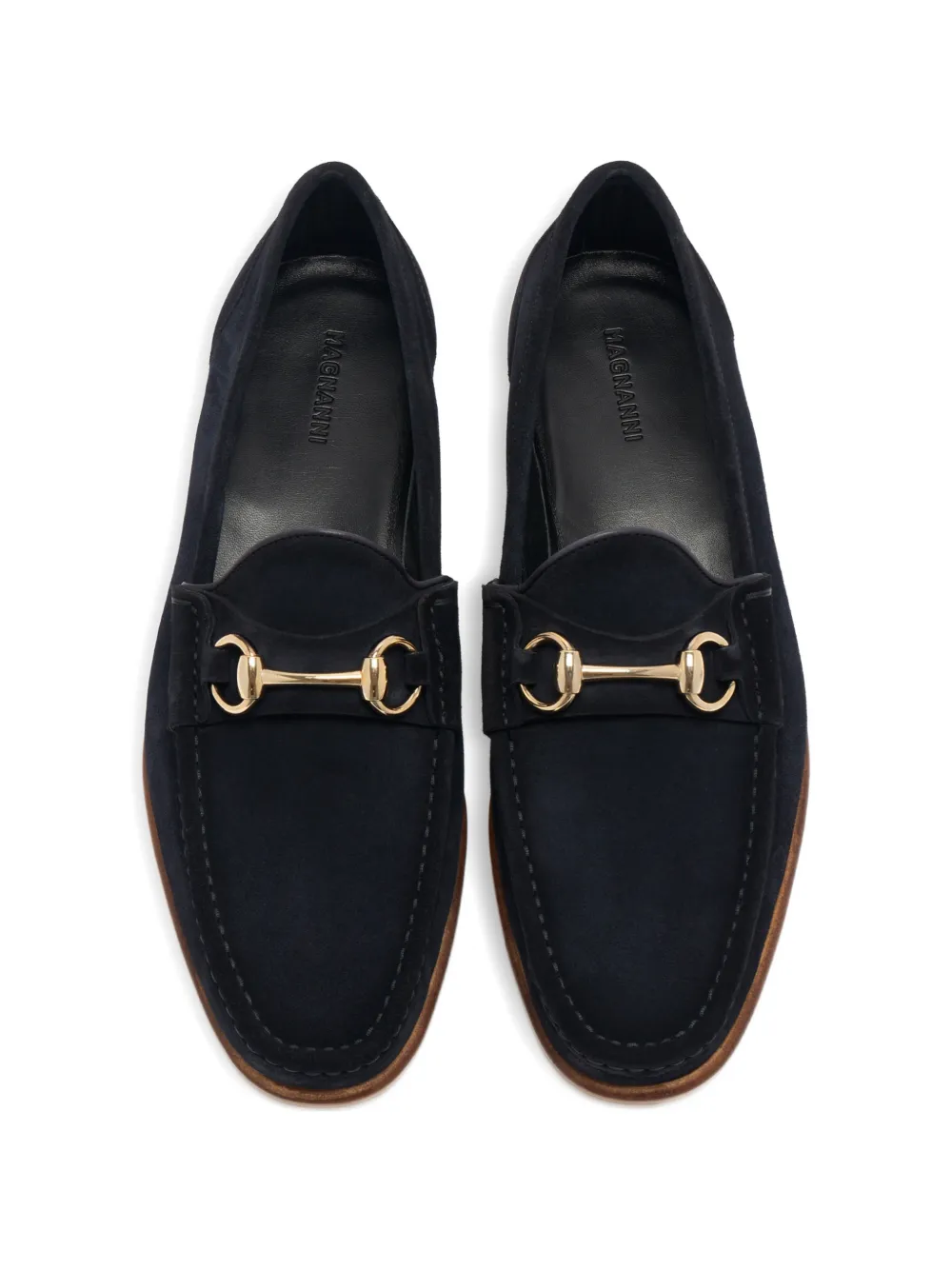Magnanni suede loafers Blauw