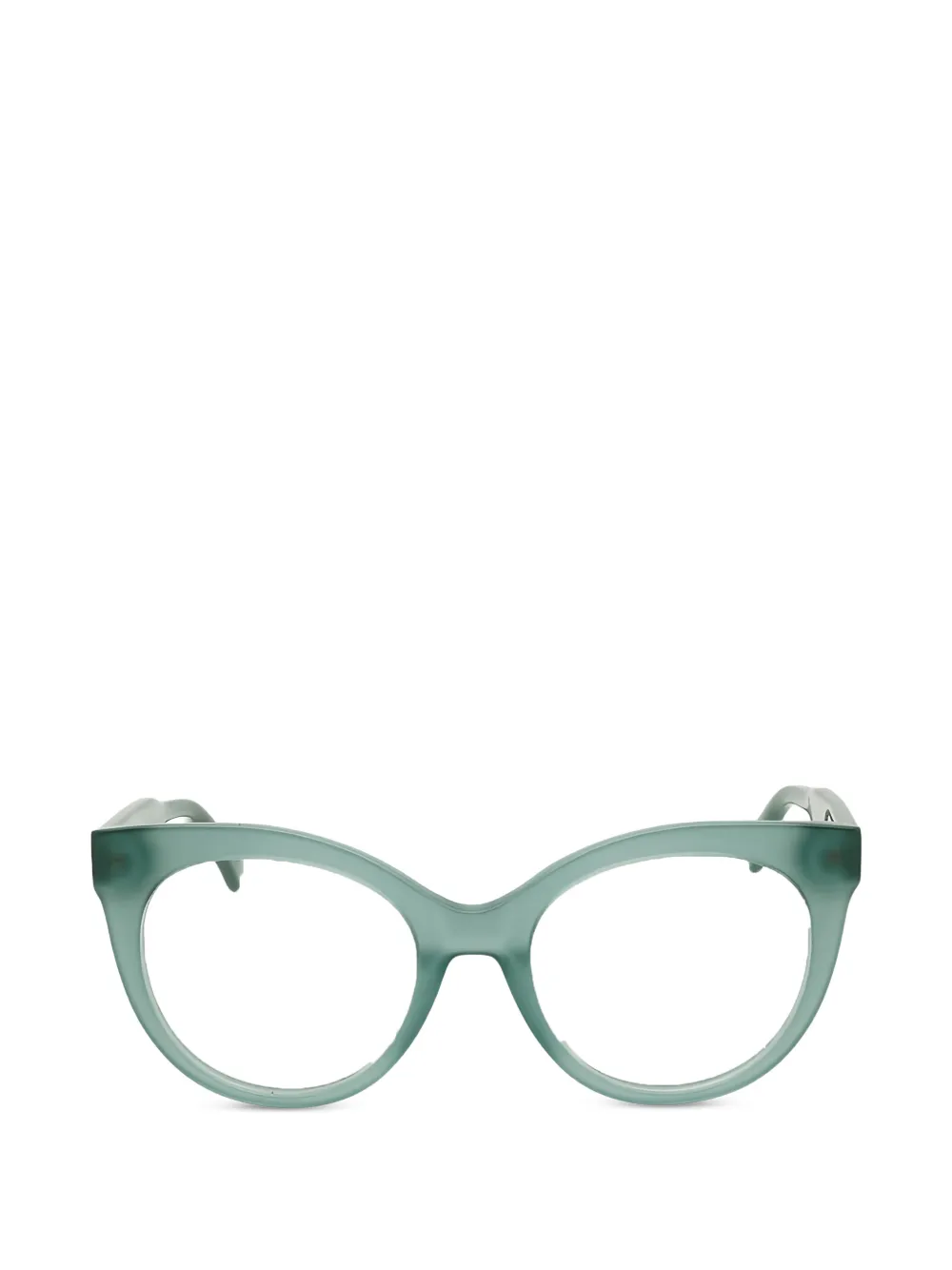 Moschino Klassische Cat-Eye-Brille - Grün