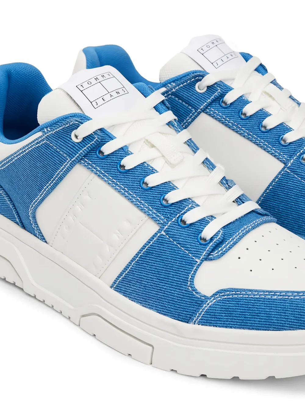 Tommy Hilfiger Brooklyn denim sneakers Blauw