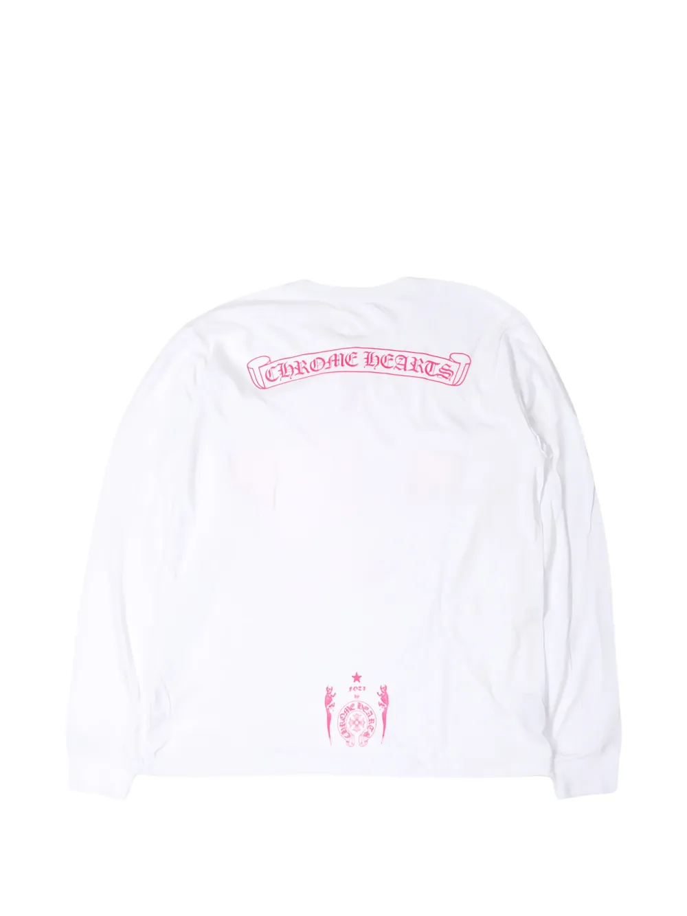 Chrome Hearts T-shirt met print Wit
